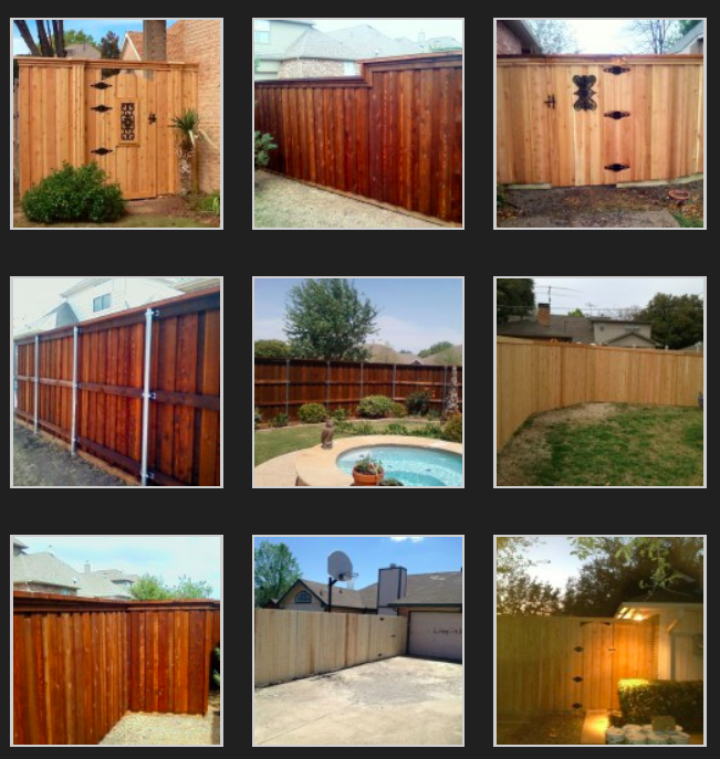 horizontal wood fences and modern fence examples